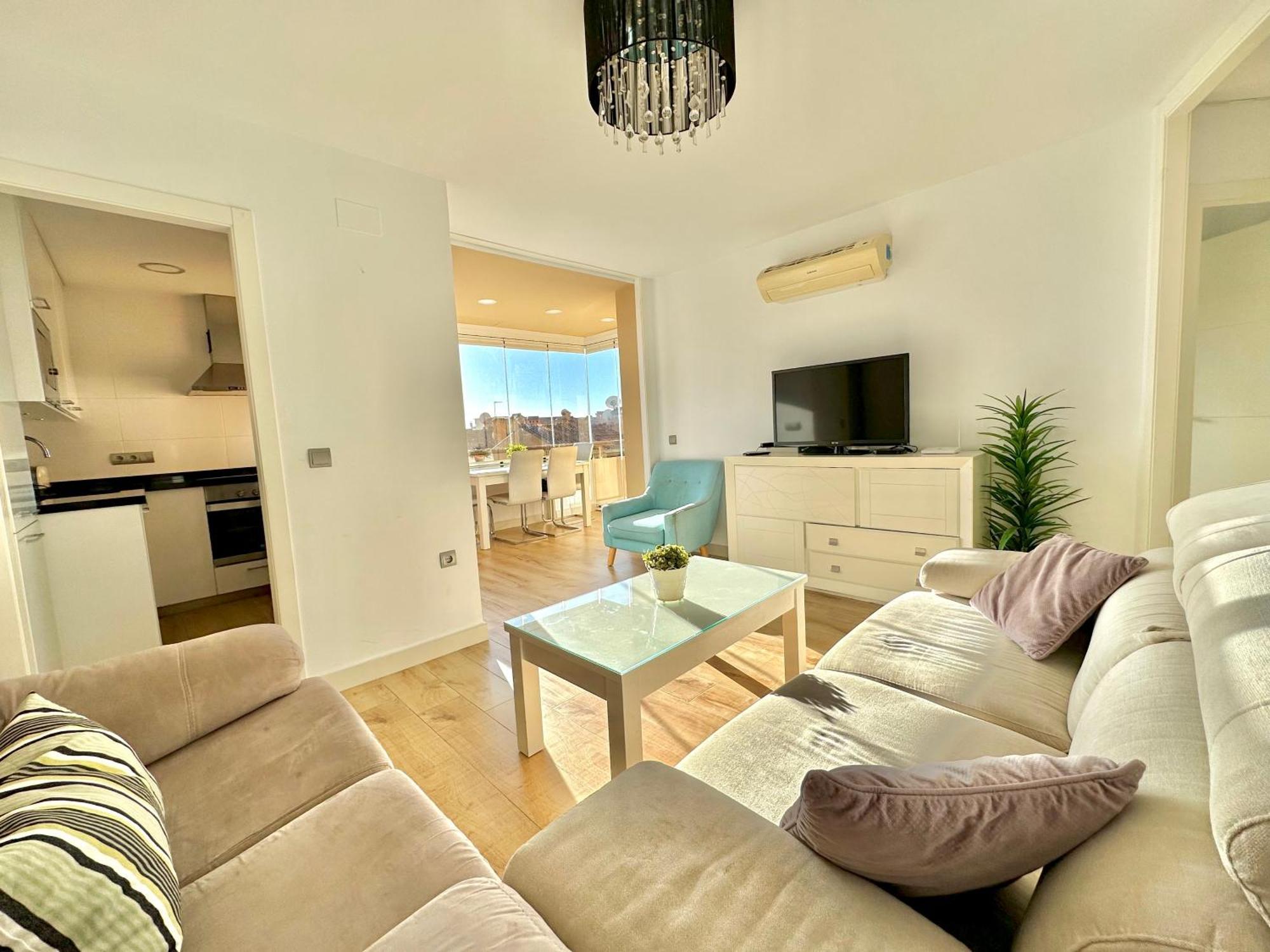 Gorgeous Apartment At The Sea In La Carihuela! Torremolinos Zewnętrze zdjęcie